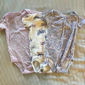 3-pack Long Sleeve Bodysuits